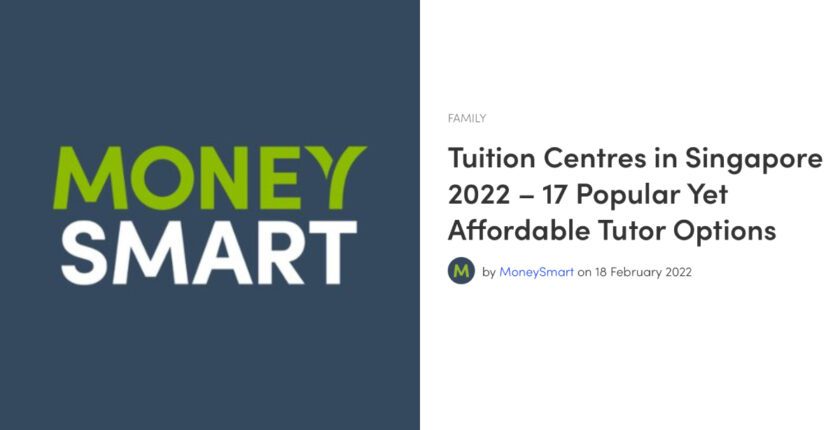 Future Academy's TutorChen Is Featured On MoneySmart!